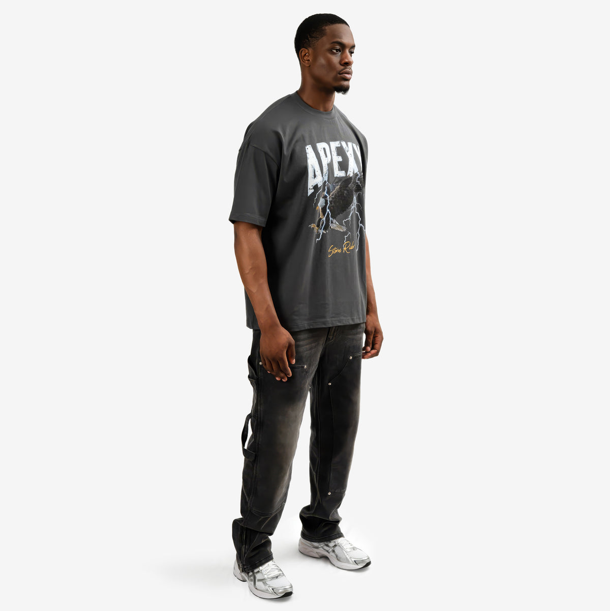 STORM RIDER T-SHIRT - GREY