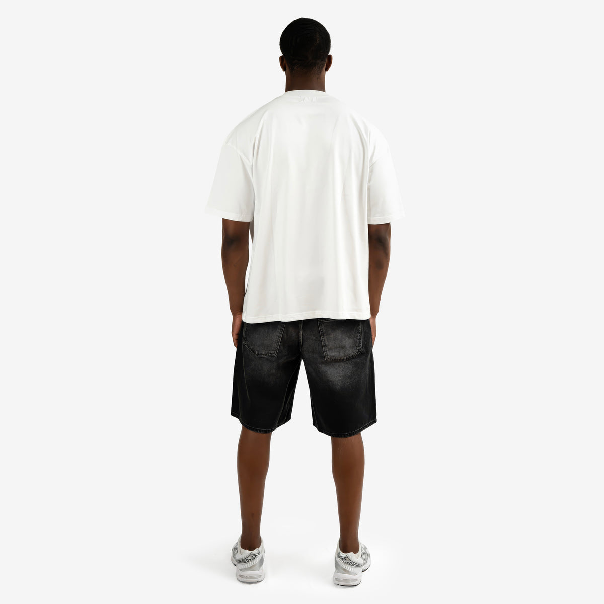 BROKEN VINYL T-SHIRT - WHITE